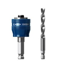 Bosch 2608902034 Expert Power Change Plus Arbor with Pilot Drill, Hex Shank - 7.15 x 45 x 85 mm